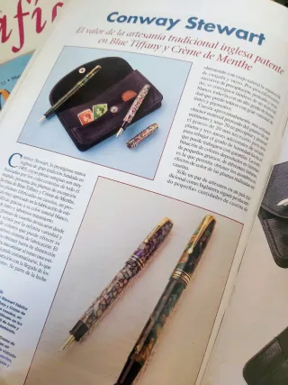 Revistas Stylografía (Montblanc, Dupont, Fitzgeral