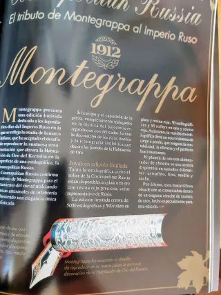 Revistas Stylografía (Montblanc, Dupont, Fitzgeral