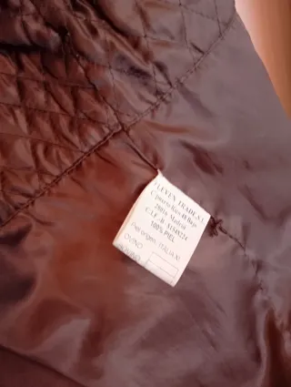 Chaqueta tipo cazadora marrón