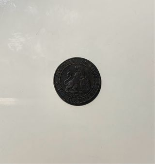 1 céntimo gobierno provisional