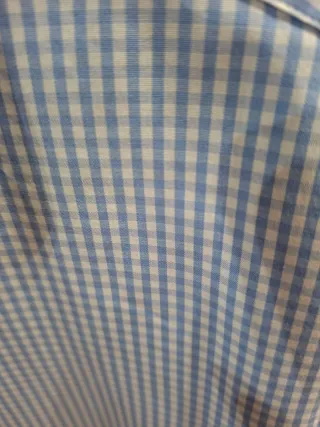 Camisa de vestir SANTA EULALIA cuadros azul