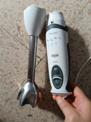 Batidora de mano Braun Turbo 500W