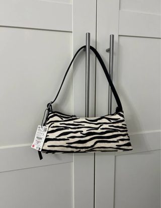 Bolso estampado cebra
