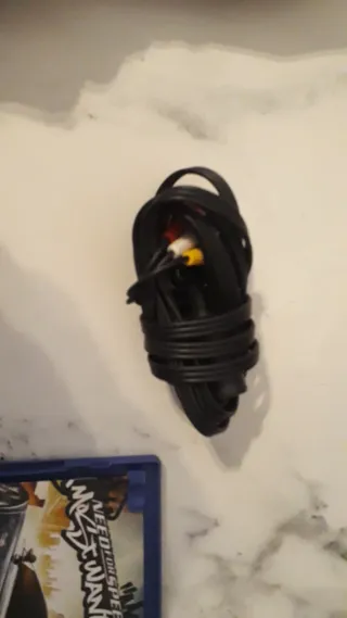 Consola PS2 Slim Negra + 2 Juegos + Mando