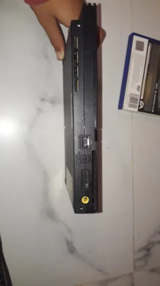 Consola PS2 Slim Negra + 2 Juegos + Mando