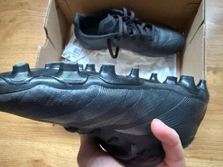 Scarpe da calcio Adidas Predator per bambini nere