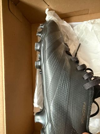 Scarpe da calcio Adidas Predator per bambini nere