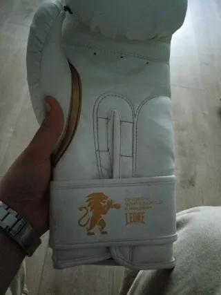 Guantes Leone 1947 White & Gold 12 oz