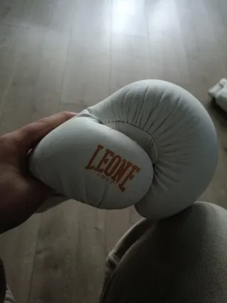 Guantes Leone 1947 White & Gold 12 oz