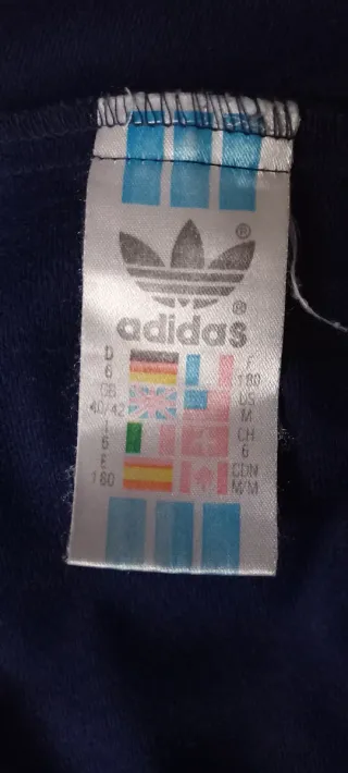 Chaqueta Adidas Originals Vintage Azul