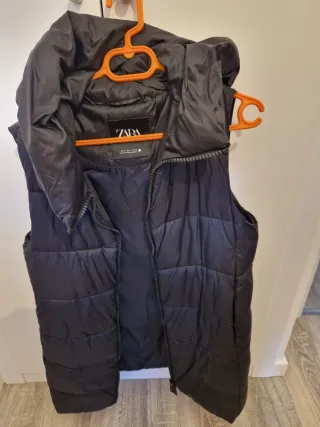 Cazadora sin mangas Zara Talla L