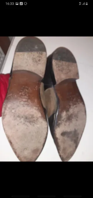 Scarpe eleganti uomo marroni e oro,prodotto artigi