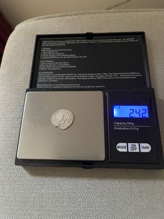 Moneda Plata Armenia 1 Takvorin S.XIV