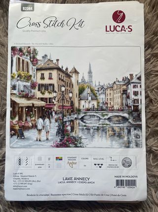 Kit Punto de Cruz Luca-S Lake Annecy