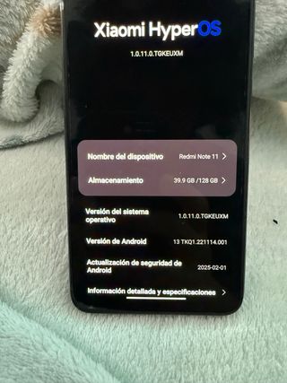 Redmi Note 11/128GB | HyperOS Come Nuovo + Custodia