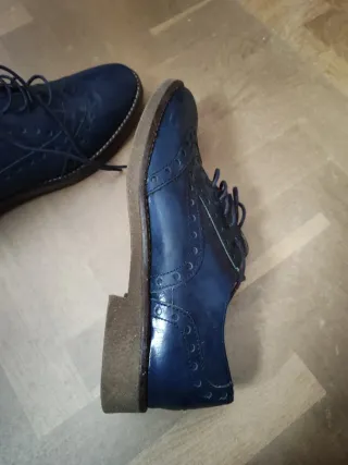 Zapatos mujer Azul marino Talla 38