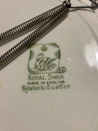 Piatto Royal Swan Windsor Castle vintage