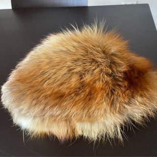 Gorro de zorro auténtico