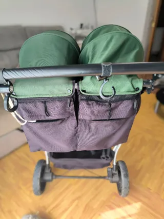 Carro Gemelar Baby Monster Easy Twin