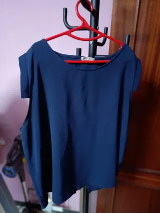 Blusa azul Ricardo Santiago