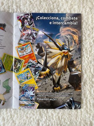 Álbum Coleccionista Pokémon Sol y Luna