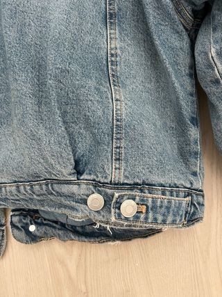 Chaqueta vaquera Zara oversize