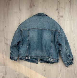 Chaqueta vaquera Zara oversize
