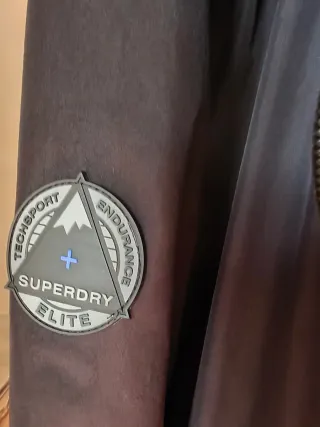 Chaqueta Superdry Negra Hombre