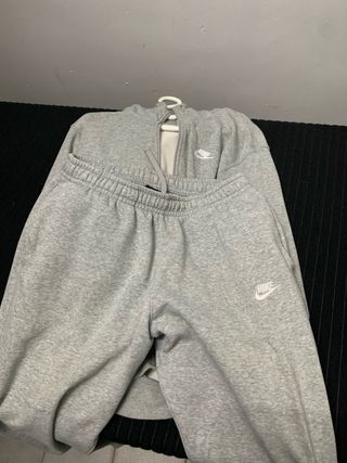 Sudadera Nike Gris con Cremallera