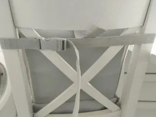 Trona portátil Tuc Tuc gris con estrellas