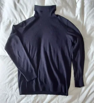 2 jerséis cuello alto hombre Talla M y S