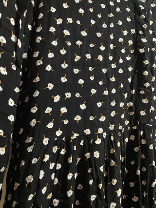 Vestido largo estampado floral