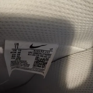 Nike Air Force 1 Blancas Talla 45