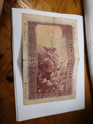 Billete 25 Pesetas 1926 España