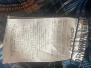 Camisa vaquera cuadros azul