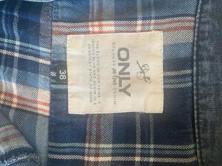 Camisa vaquera cuadros azul