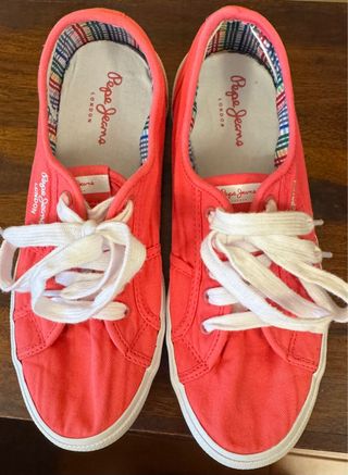 Zapatillas Pepe Jeans, Color Rosa, T.39.