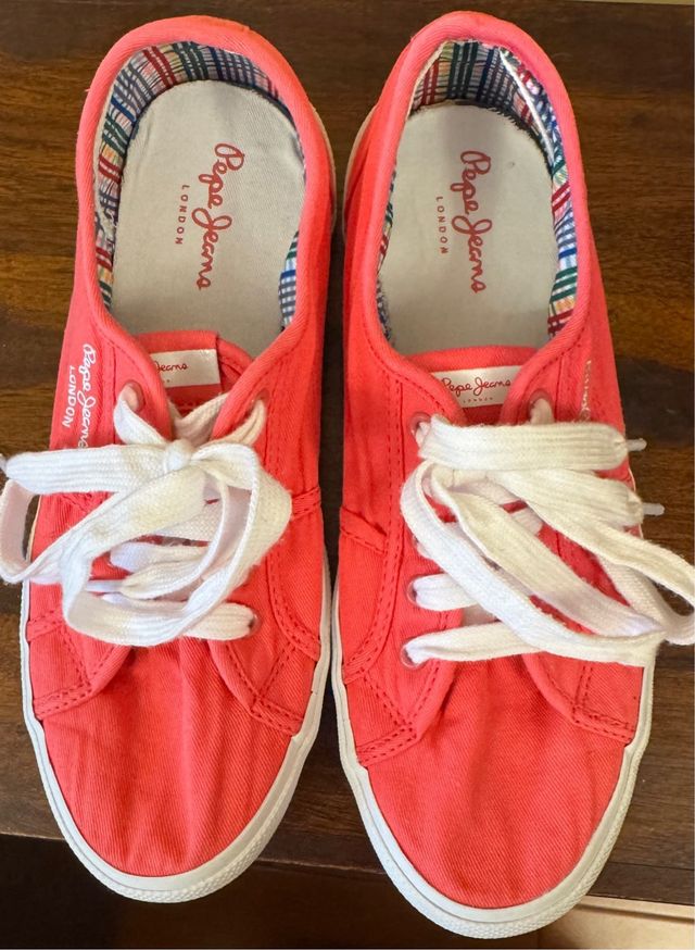 Zapatillas Pepe Jeans, Color Rosa, T.39.