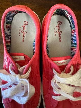 Zapatillas Pepe Jeans, Color Rosa, T.39.