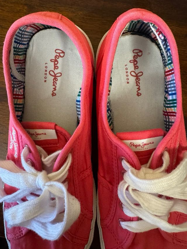 Zapatillas Pepe Jeans, Color Rosa, T.39.