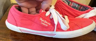 Zapatillas Pepe Jeans, Color Rosa, T.39.