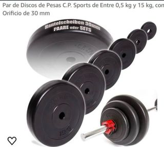 Discos de pesas C.P. Sports 30mm