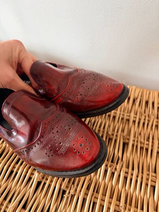 Zapatos VIFANZ rojos y marrones