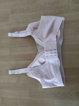 Sujetador deportivo rosa, talla M