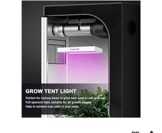 Lámpara LED  DragonLight UV IR Espectro Completo