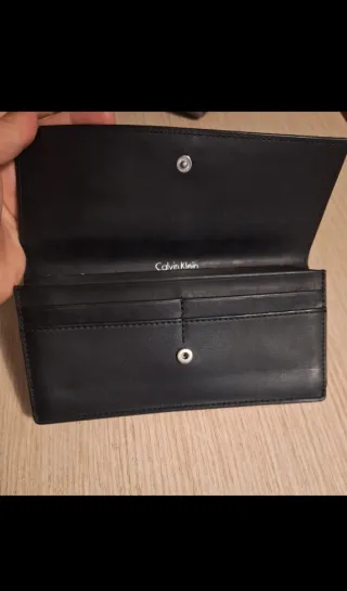 Portafoglio Calvin Klein nero