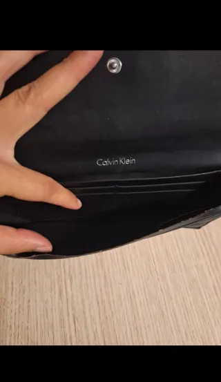 Portafoglio Calvin Klein nero