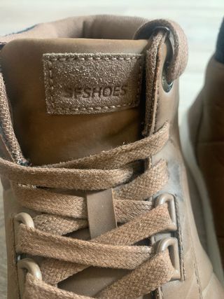 Botas Hombre Media Caña Marrones La suela esta al