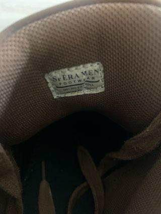 Botas Hombre Media Caña Marrones La suela esta al