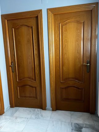 URGE VENTA! Puerta blindada y 7Puertas de madera